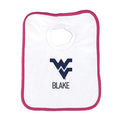Infant Chad & Jake West Virginia Mountaineers Personalized Pullover Bib