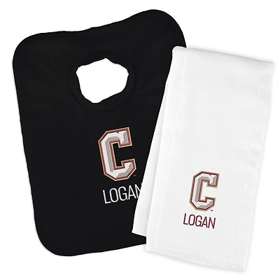Infant Chad & Jake Charleston Cougars Personalized Pullover Bib & Burp Cloth Set