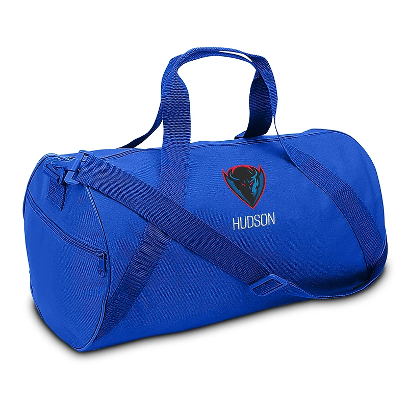 Youth Chad & Jake DePaul Blue Demons Personalized Duffle Bag