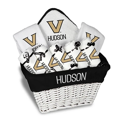 Infant Chad & Jake Vanderbilt Commodores Nine-Piece Personalized Large Gift Basket