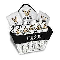 Infant Chad & Jake Vanderbilt Commodores Nine-Piece Personalized Large Gift Basket