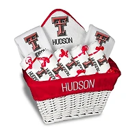 Infant Chad & Jake Texas Tech Red Raiders Nine-Piece Personalized Large Gift Basket