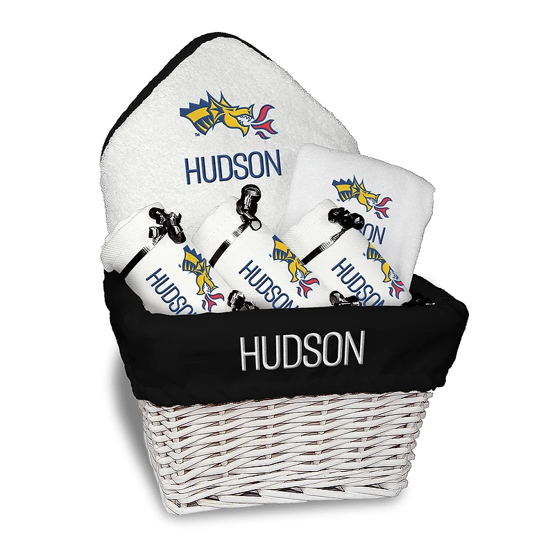 Infant Chad & Jake Drexel Dragons Six-Piece Personalized Medium Gift Basket
