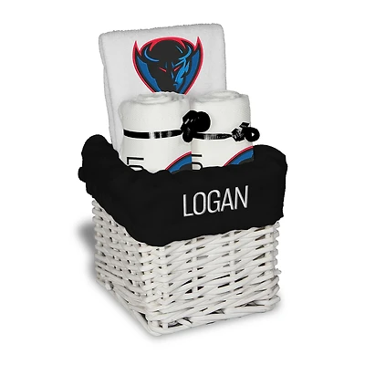Infant Chad & Jake DePaul Blue Demons Four-Piece Personalized Small Gift Basket