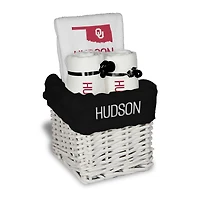 Infant Chad & Jake Oklahoma Sooners Four-Piece Personalized Small Gift Basket