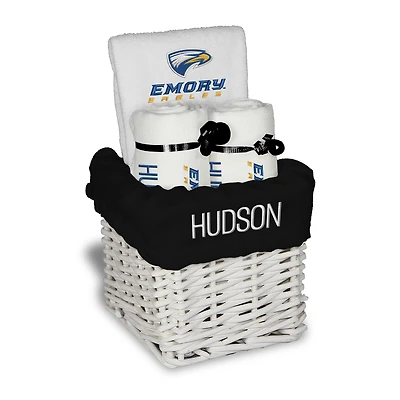Infant Chad & Jake Emory Eagles Four-Piece Personalized Small Gift Basket