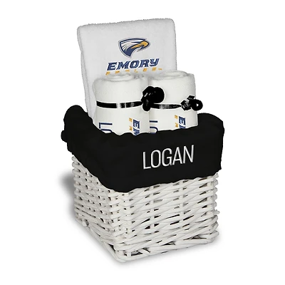 Infant Chad & Jake Emory Eagles Four-Piece Personalized Small Gift Basket
