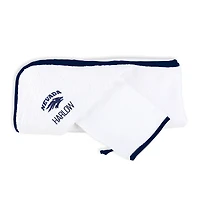 Infant Chad & Jake Nevada Wolf Pack Personalized Hooded Towel & Mitt Set