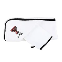 Infant Chad & Jake Texas Tech Red Raiders Personalized Hooded Towel & Mitt Set