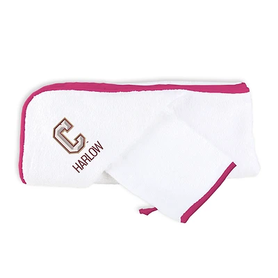 Infant Chad & Jake Charleston Cougars Personalized Hooded Towel & Mitt Set