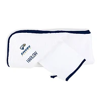 Infant Chad & Jake Emory Eagles Personalized Hooded Towel & Mitt Set