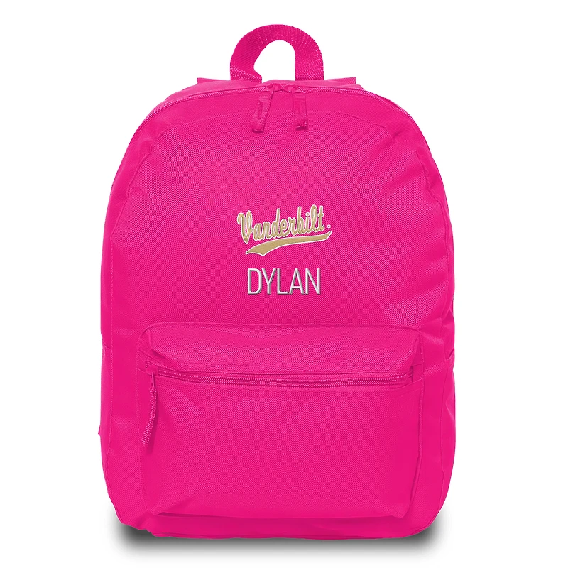 Youth Chad & Jake Vanderbilt Commodores Personalized Backpack