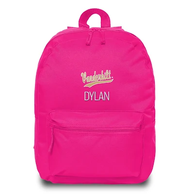 Youth Chad & Jake Vanderbilt Commodores Personalized Backpack