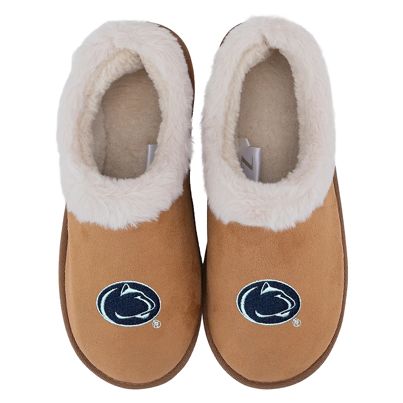 Women's ZooZatz Penn State Nittany Lions Teagan Faux Fur Slippers