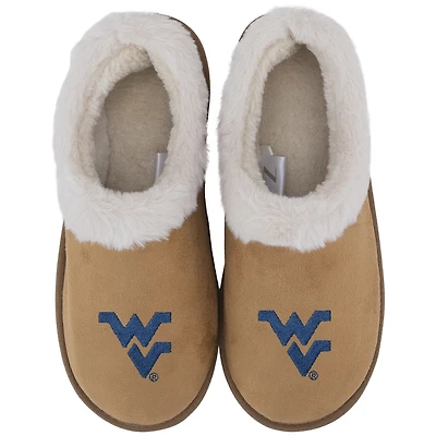 Women's ZooZatz West Virginia Mountaineers Teagan Faux Fur Slippers
