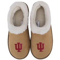 Women's ZooZatz Indiana Hoosiers Teagan Faux Fur Slippers