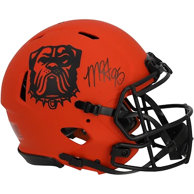 Myles Garrett Cleveland Browns Autographed Riddell Rave Speed Authentic Helmet