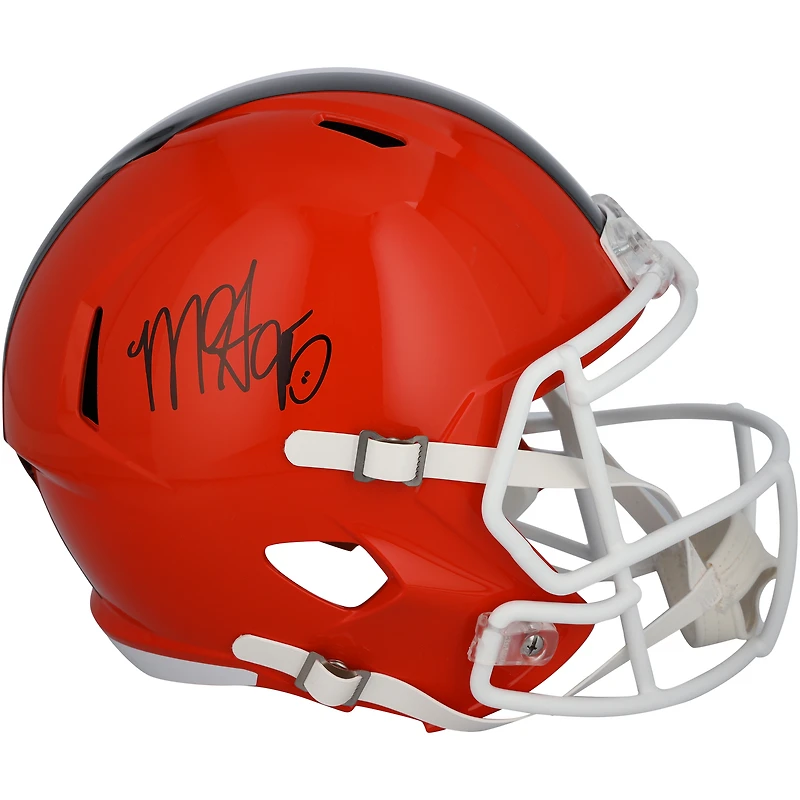 Myles Garrett Cleveland Browns Autographed Riddell 2024 Speed Replica Helmet