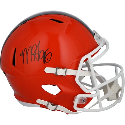 Myles Garrett Cleveland Browns Autographed Riddell 2024 Speed Replica Helmet