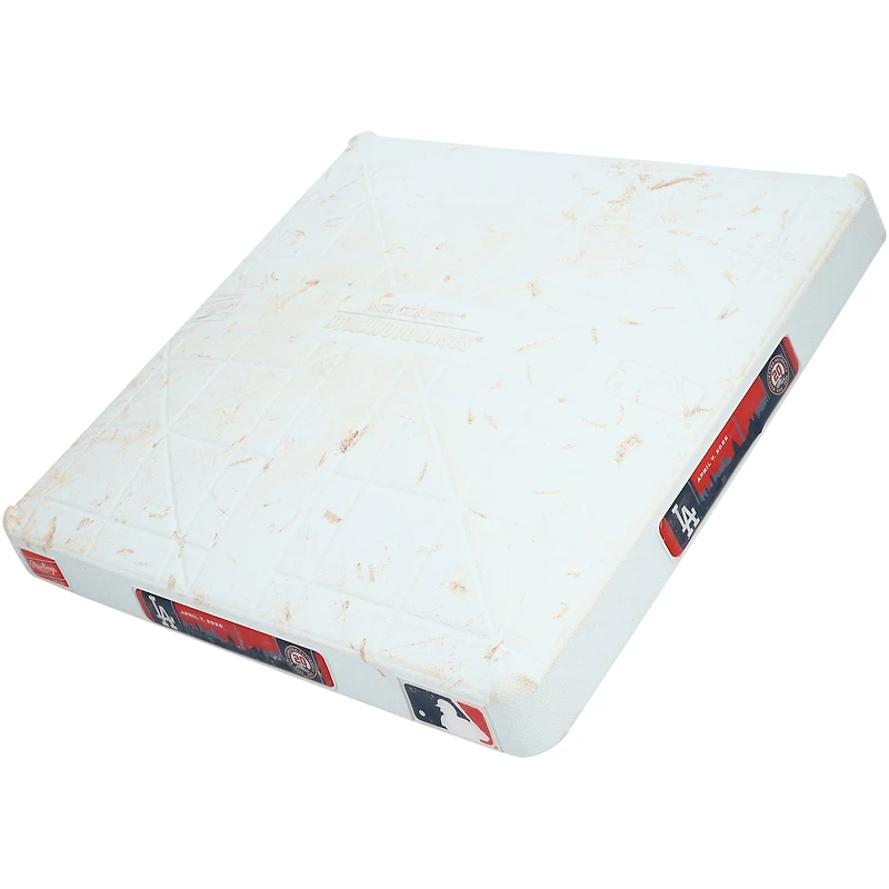 Washington Nationals Game-Used Third Base from Games Played on April 7-9, 2025 - Innings 7-9