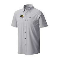 Men's Columbia Jacksonville Jaguars Slack Tide Omni-Wick Throwback Logo Button-Up Camp Shirt