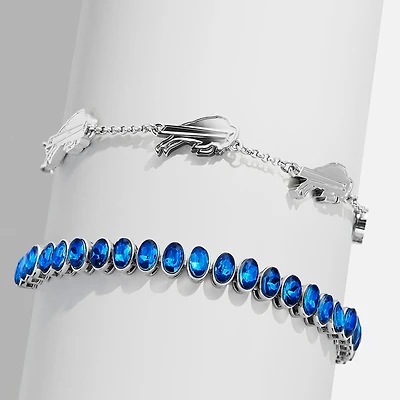 BaubleBar Buffalo Bills Set of Two Tennis Bracelets
