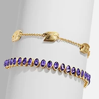BaubleBar Baltimore Ravens Set of Two Tennis Bracelets