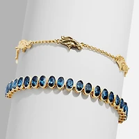 BaubleBar Denver Broncos Set of Two Tennis Bracelets