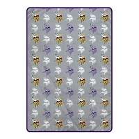 Pegasus Minnesota Vikings 66" x 95" Oversized Logo Roll Ultra Cozy Blanket