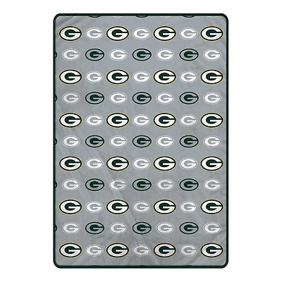 Pegasus Green Bay Packers 66" x 95" Oversized Logo Roll Ultra Cozy Blanket