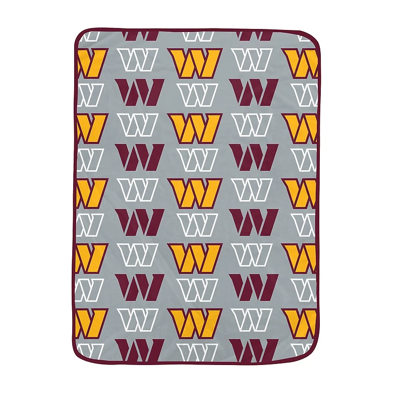 Pegasus Washington Commanders 66" x 95" Oversized Logo Roll Ultra Cozy Blanket