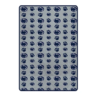 Pegasus Penn State Nittany Lions 66" x 95" Oversized Logo Roll Ultra Cozy Blanket