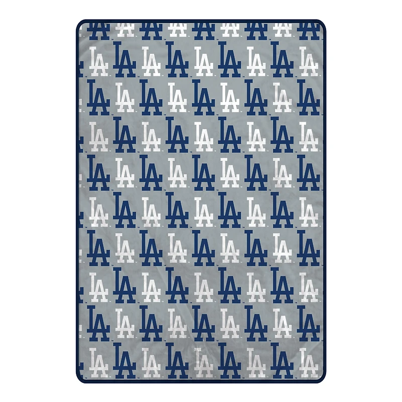 Pegasus Los Angeles Dodgers 66" x 95" Oversized Logo Roll Ultra Cozy Blanket