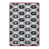 Pegasus Georgia Bulldogs 66" x 95" Oversized Logo Roll Ultra Cozy Blanket