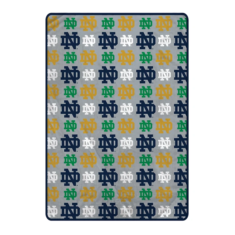 Pegasus Notre Dame Fighting Irish 66" x 95" Oversized Logo Roll Ultra Cozy Blanket