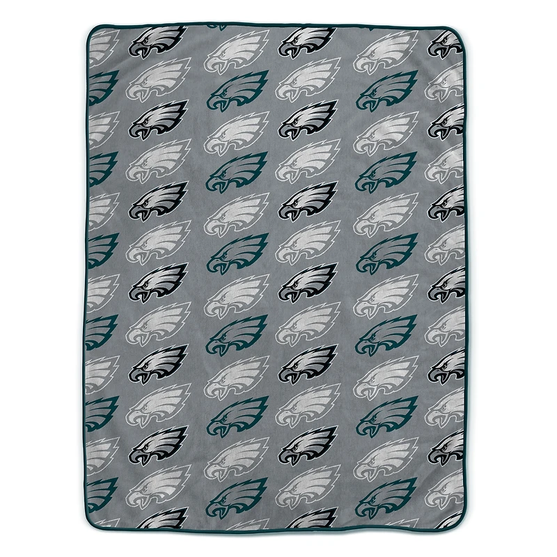 Pegasus Philadelphia Eagles 66" x 95" Oversized Logo Roll Ultra Cozy Blanket