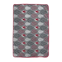 Pegasus Kansas City Chiefs 66" x 95" Oversized Logo Roll Ultra Cozy Blanket