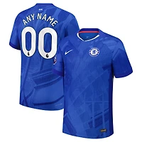 Men's Nike  Blue Chelsea 2025/26 Home Authentic Custom Jersey