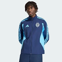 Men's adidas  Navy Sporting Kansas City 2026 Anthem Raglan Full-Zip Jacket