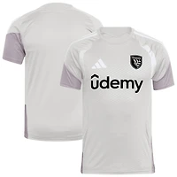 Men's  Silver San Jose Earthquakes 2026 Competition Training Jersey
