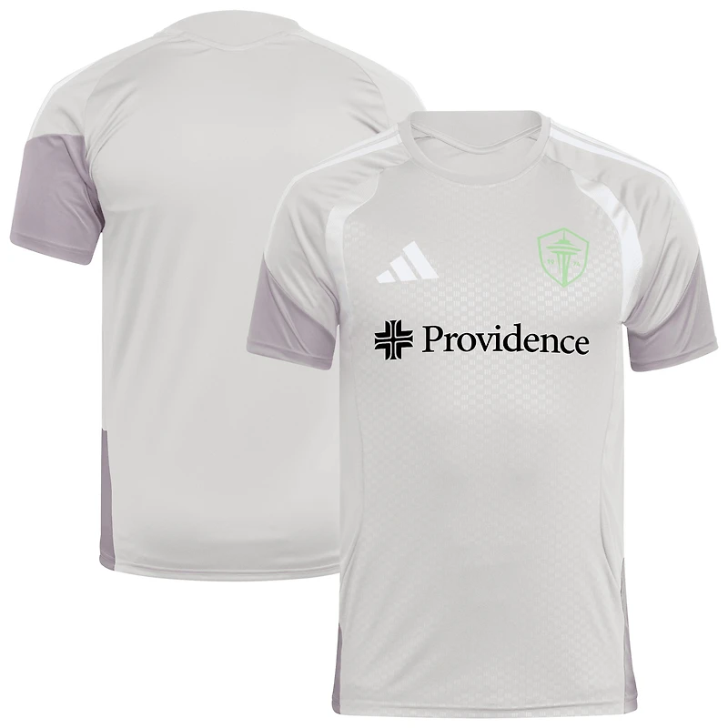 Men's Silver Seattle Sounders FC 2026 Competition Training Jersey