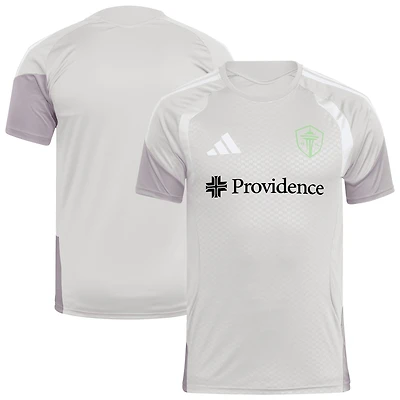 Men's Silver Seattle Sounders FC 2026 Competition Training Jersey