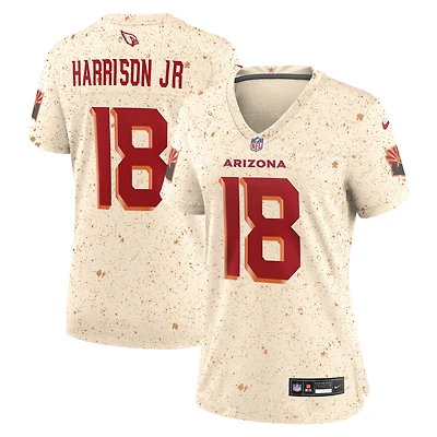 Women's Nike Marvin Harrison Jr. Natural Arizona Cardinals 2025 Rivalries Collection Game Jersey