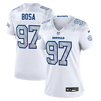 Women's Nike Joey Bosa White Buffalo Bills 2025 Rivalries Collection Game Jersey