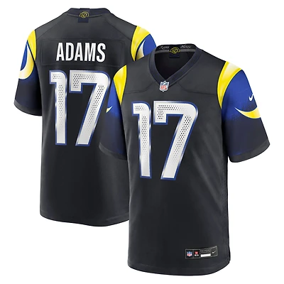 Men's Nike Davante Adams Midnight Blue Los Angeles Rams 2025 Rivalries Collection Game Jersey