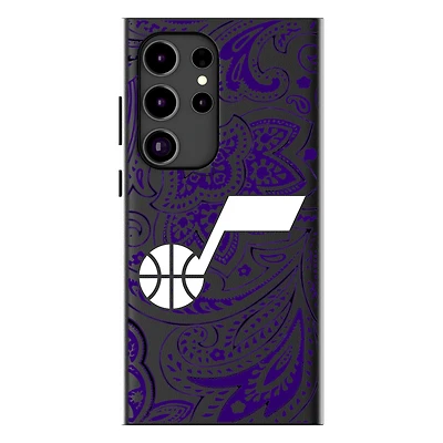 Keyscaper Utah Jazz Paisley Galaxy Magnetic Bump Case