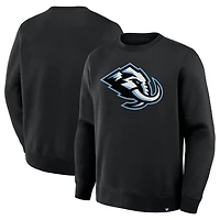 Men's Fanatics  Black Utah Mammoth Primary Logo Legacy Fleece Sweatshirt