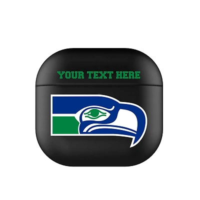 Keyscaper Seattle Seahawks Personalized Insignia AirPods 4th Generation Case Cover