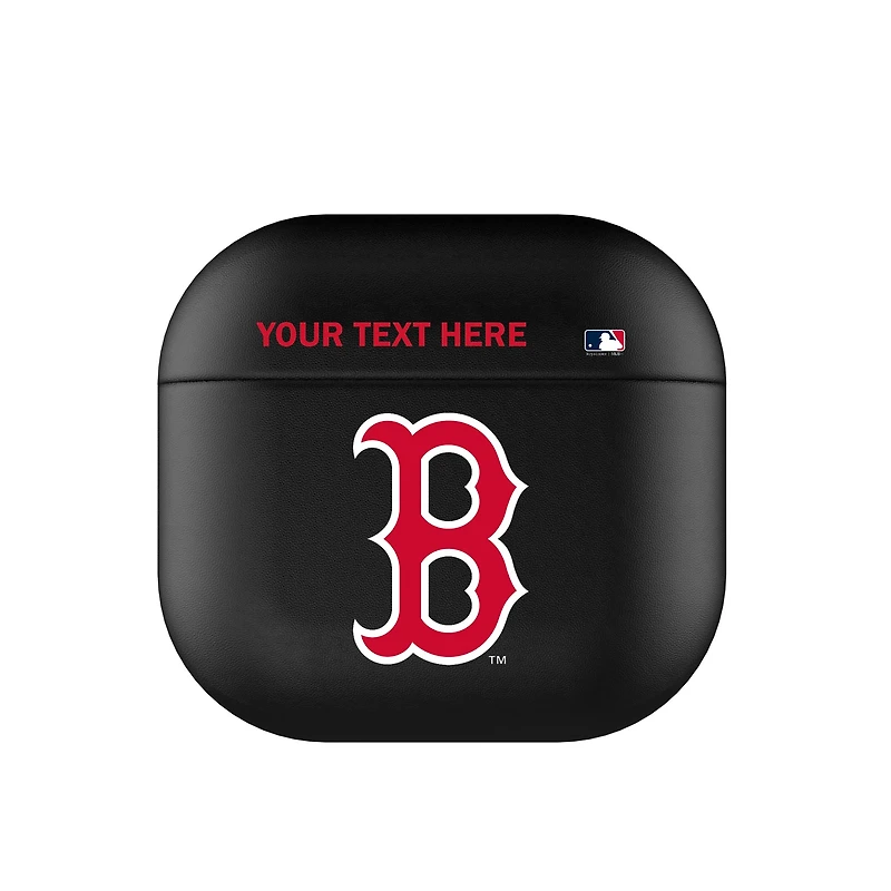 Keyscaper Boston Red Sox Personalized Insignia AirPods 4th Generation Case Cover