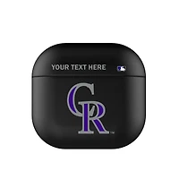 Keyscaper Colorado Rockies Personalized Insignia AirPods 4th Generation Case Cover